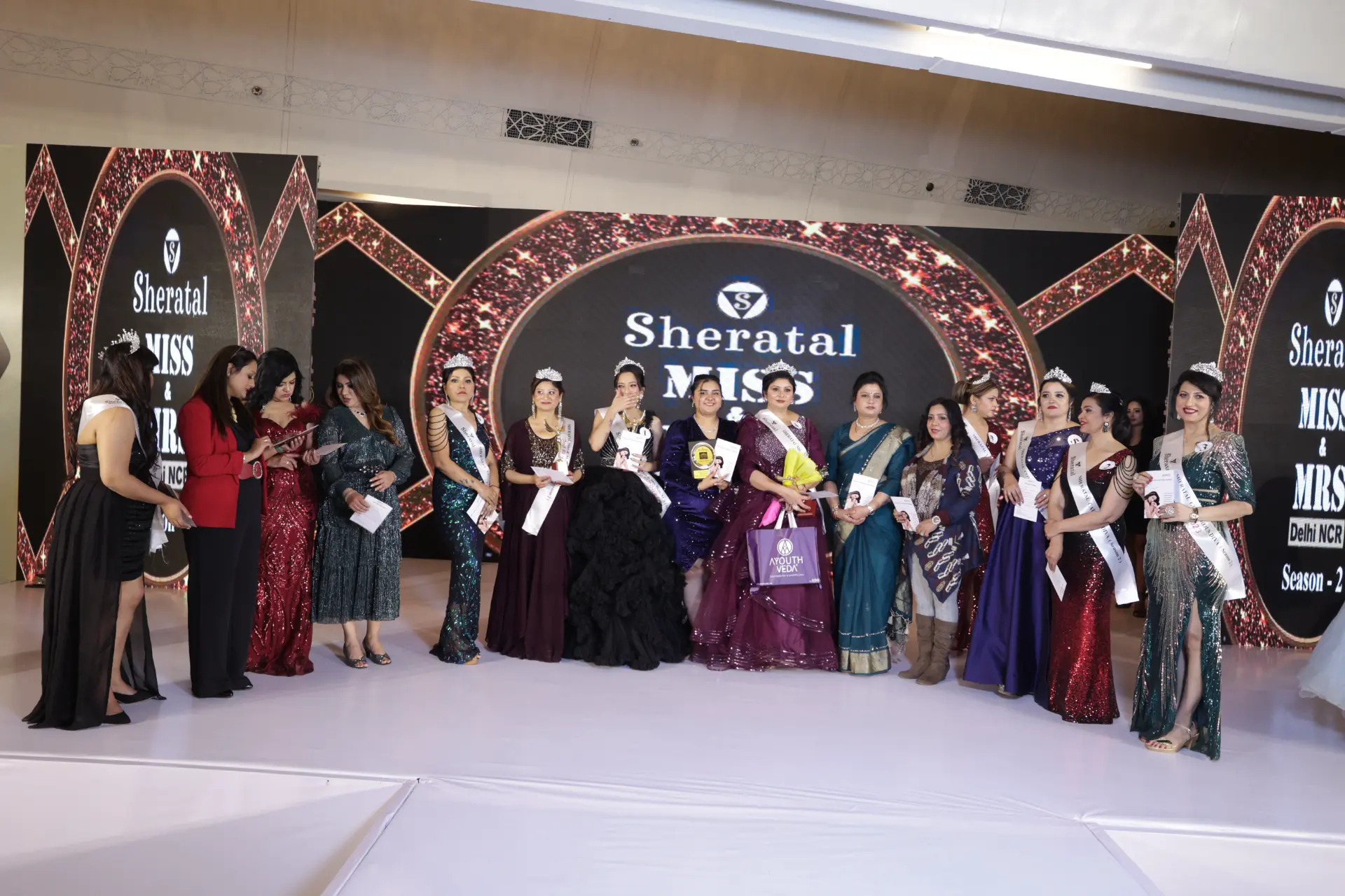 SHERATAL finalists assembled on the awards stage